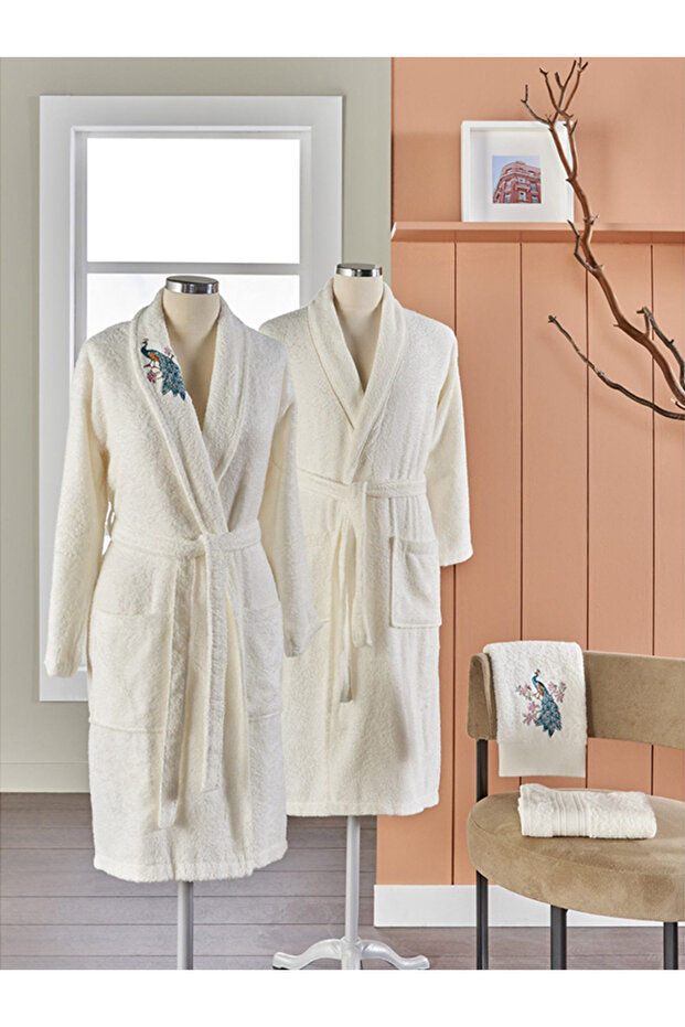 Soft Bambu Aile Seti Anna Ekru-Ekru - 1