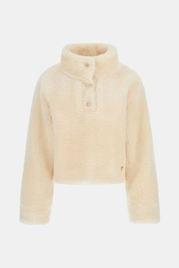 Mıdge Sherpa Anorak Kadın Krem Sweatshirt V4bl05kcıp0-g1z3 - 5