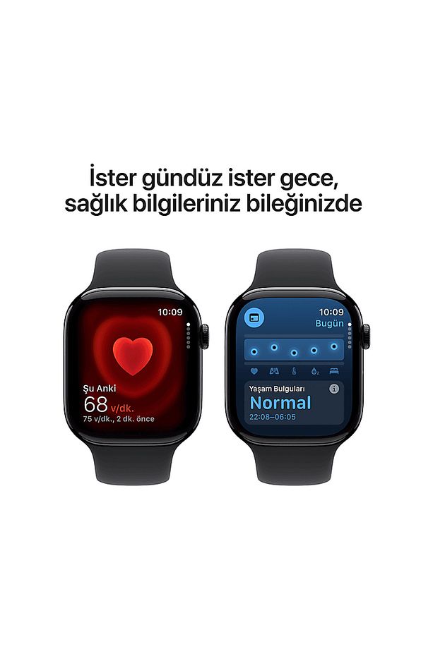 Watch Series 10 GPS 46mm Jet Black Aluminium Case with Black Sport Band - S/M - 4