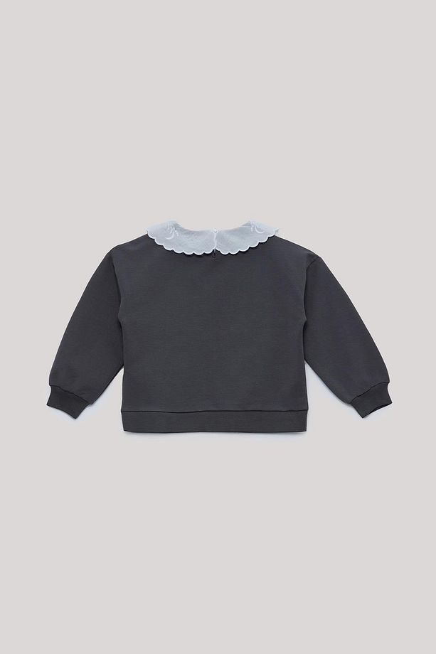 BG Store Kız Çocuk Antrasit Sweatshirt - 6
