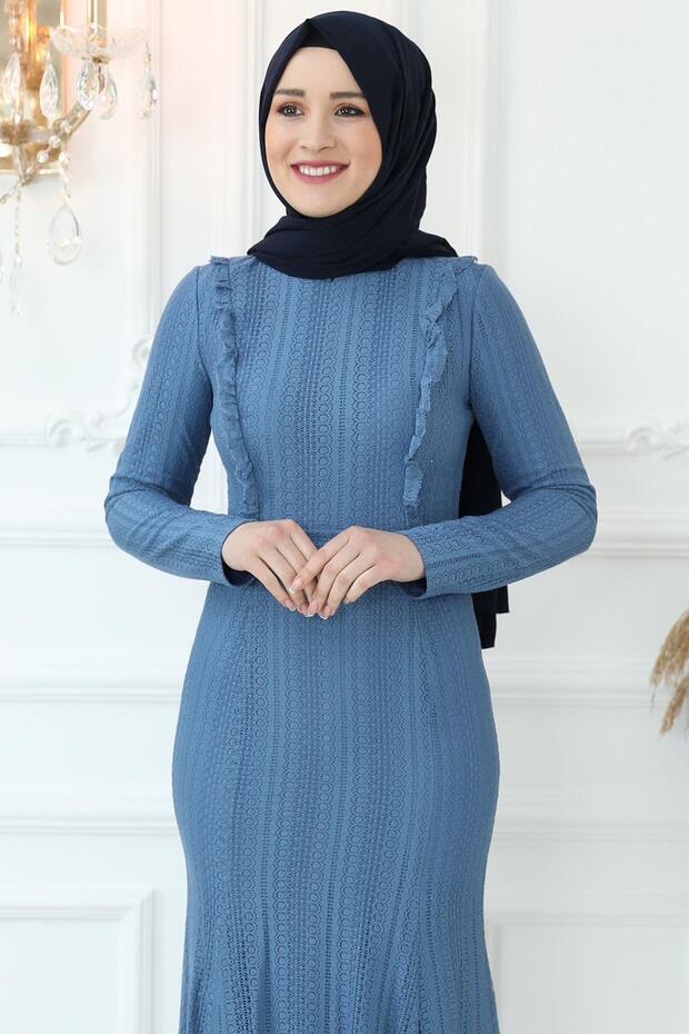 Belin Abiye İndigo - 1