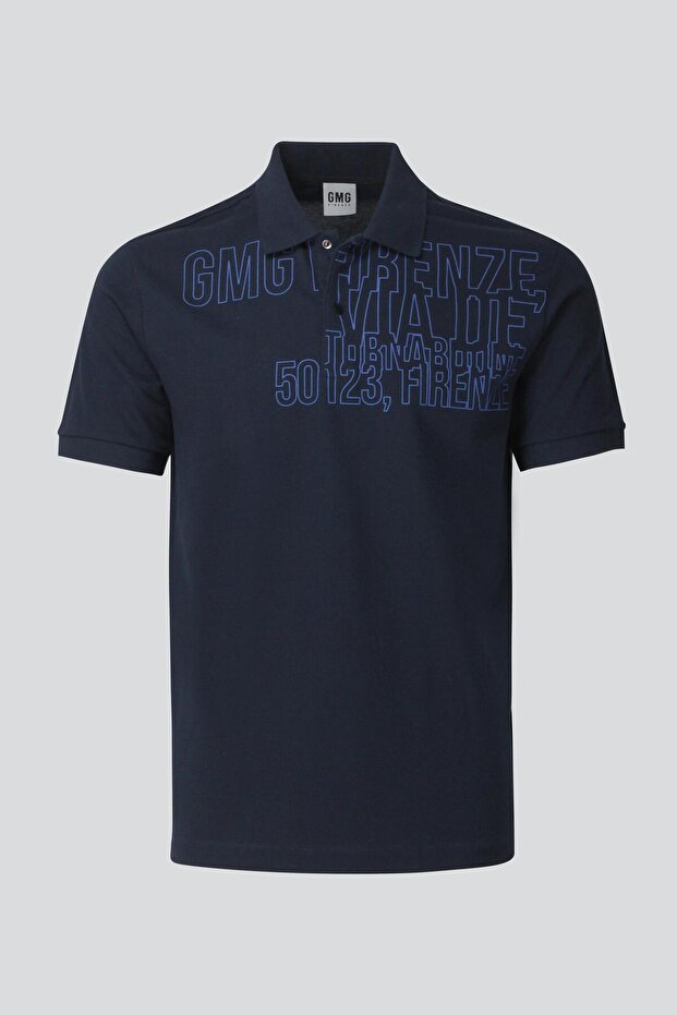 Navy Blue Gmg Men's T-Shirt