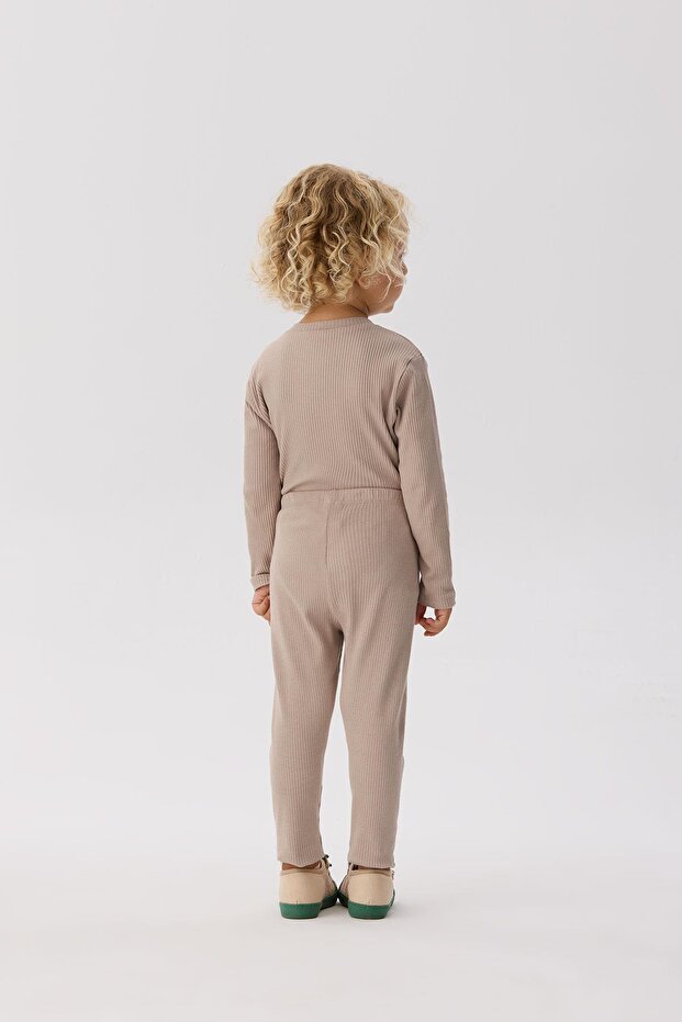 BG Store Erkek Bebek Bej Tayt - 4