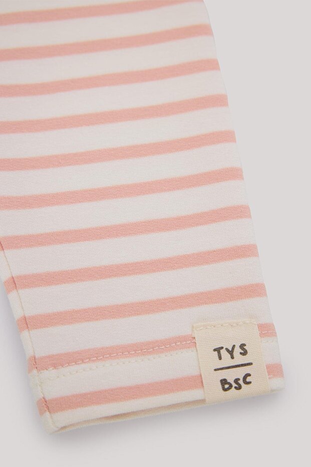 BG Store Kız Bebek Çizgili Tayt - 7