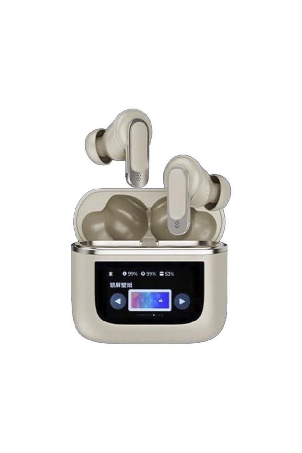 V8 Gold Oled Ekranlı Anc/enc Destekli 5.3 Bluetooth Kulaklık - 4