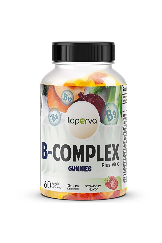 Vitamin B Complex Gummies, Strawberry, 60 Veggie Gummies