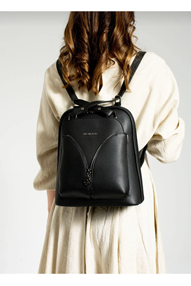 Miami Polo Black Backpack - 3