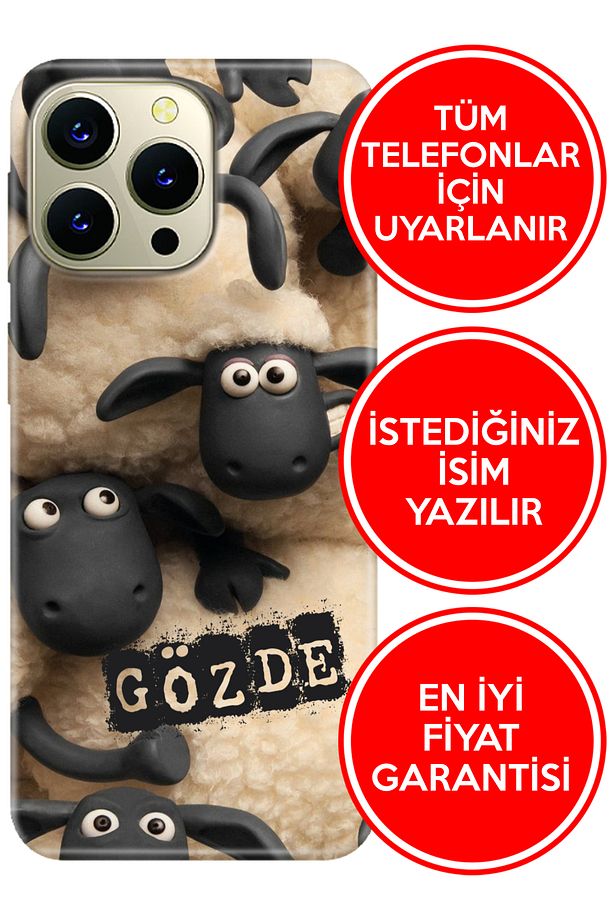 Samsung A35 A55 A52 A72 A53 A73 A33 M33 M22 Kılıf İsimli Yazılı Kişiye Özel Trend Slkn Shaun - 1
