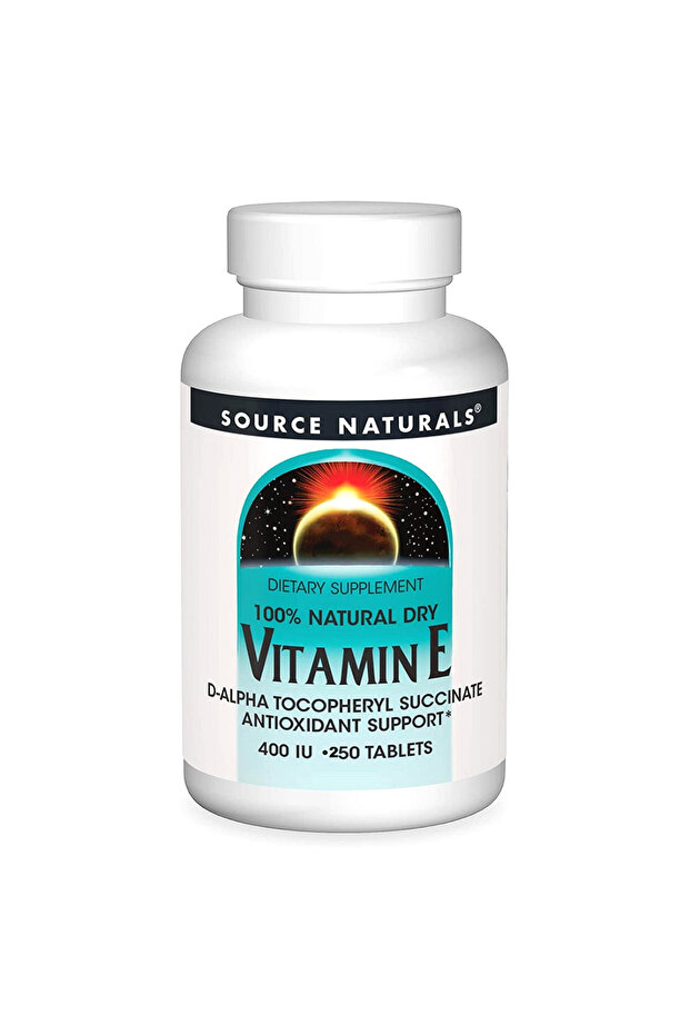 Vitamin E, 250 Tablets, 400 IU