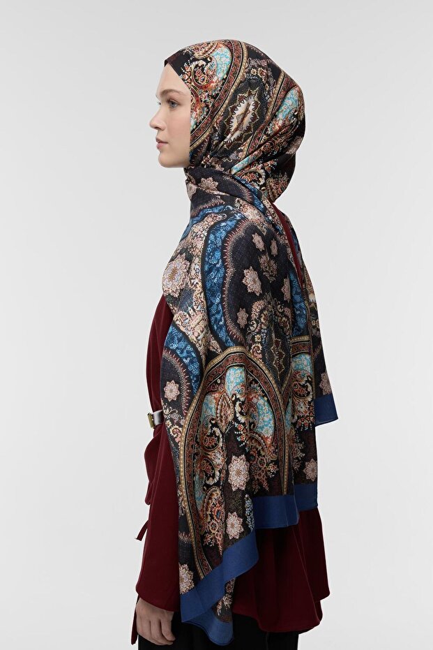 شال فاخر بنمط لاتا - 6