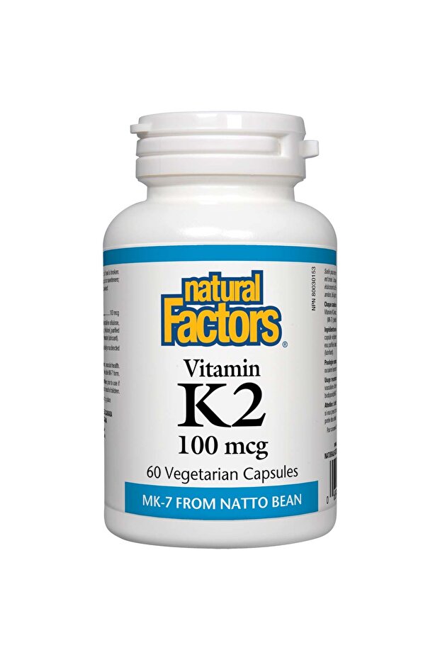 Vitamin K2, 100 mcg, 60 Veggie Capsules