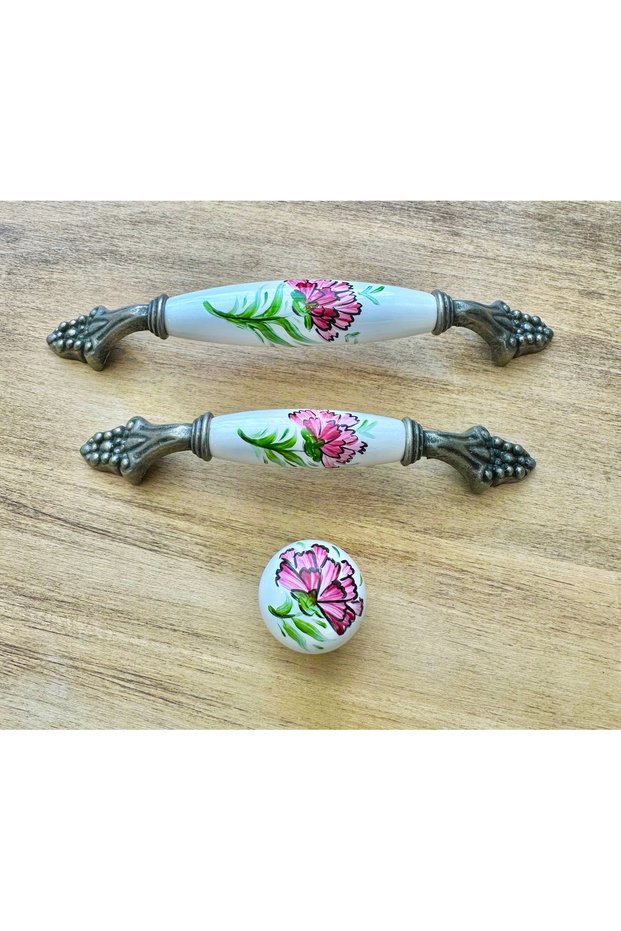 Porcelain Furniture Drawer Cloakroom Kitchen Cabinet Handle