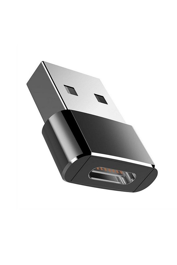 Yeni Nesil Başlık Aparatı Usb 3.0 To Type C 3.1 Şarj Data Çevirici Dönüştürücü Adaptör Siyah - 8