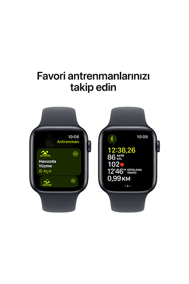 Watch SE GPS 2024 44mm Midnight Aluminium Case with Midnight Sport Band - M/L - 5