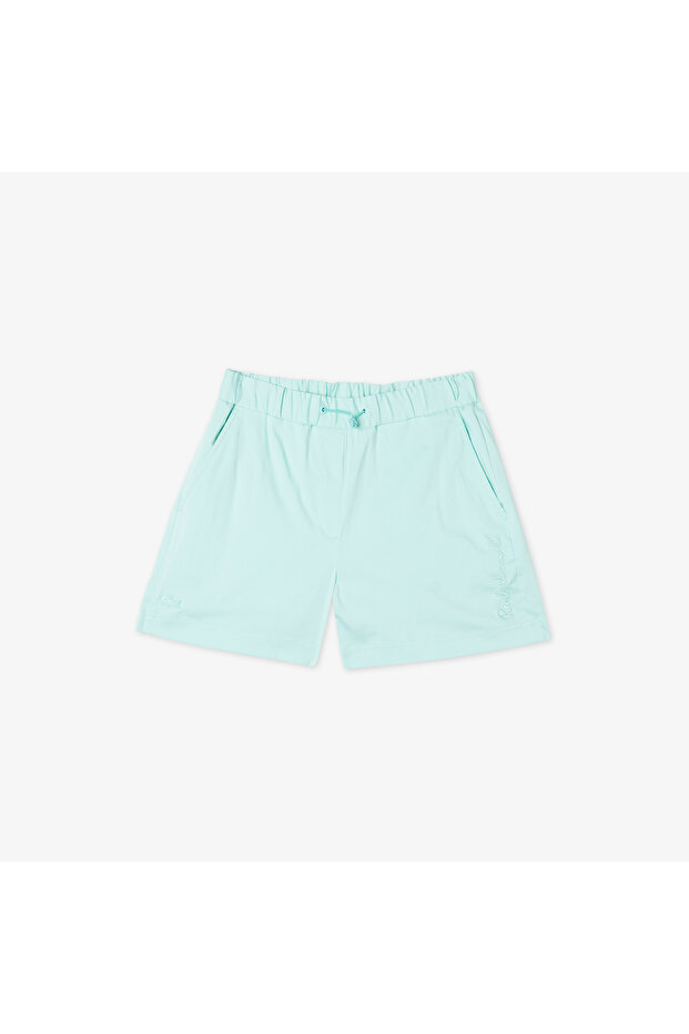 Kadın Regular Fit Yeşil Şort - 3