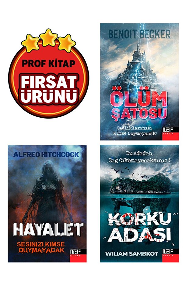 KORKU GERİLİM SETİ - 3 KİTAP