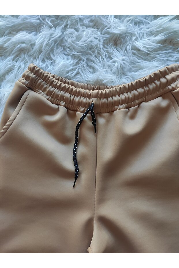 Unisex Jogger Dalgıç Salaş Paça Lastikli Eşofman Altı - 2