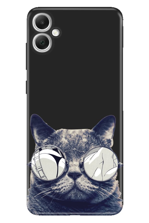 Samsung Galaxy A06 Case A06 Patterned Printed Silicone Cix Cat