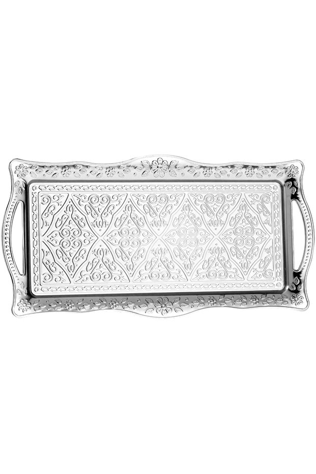 صينية معدنية مستطيلة أصلية لشخصين (027-2-S) - 2