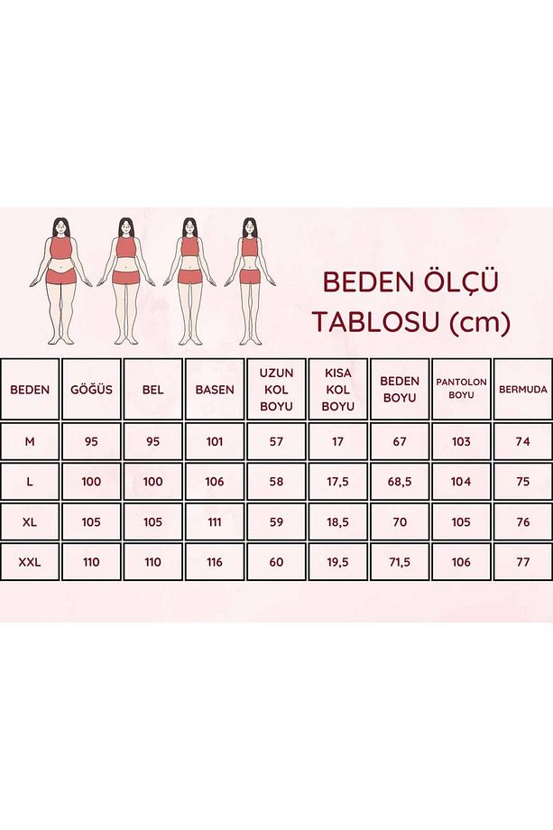 Kareli Önden Düğmeli Uzun Kollu  Pijama Takımı 2523UY - 5