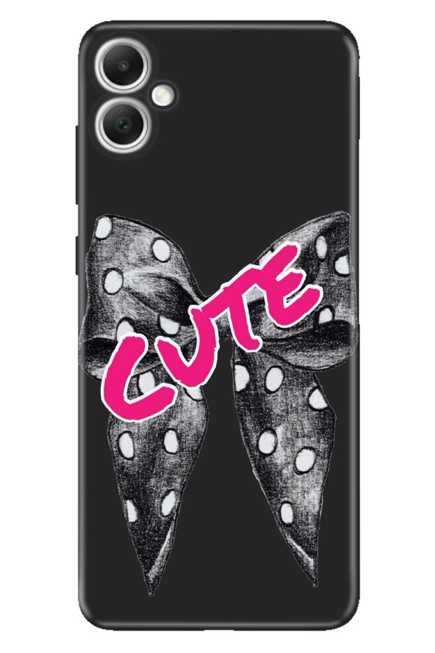 Samsung Galaxy A06 Case A06 Patterned Printed Silicone Cute Ribbon