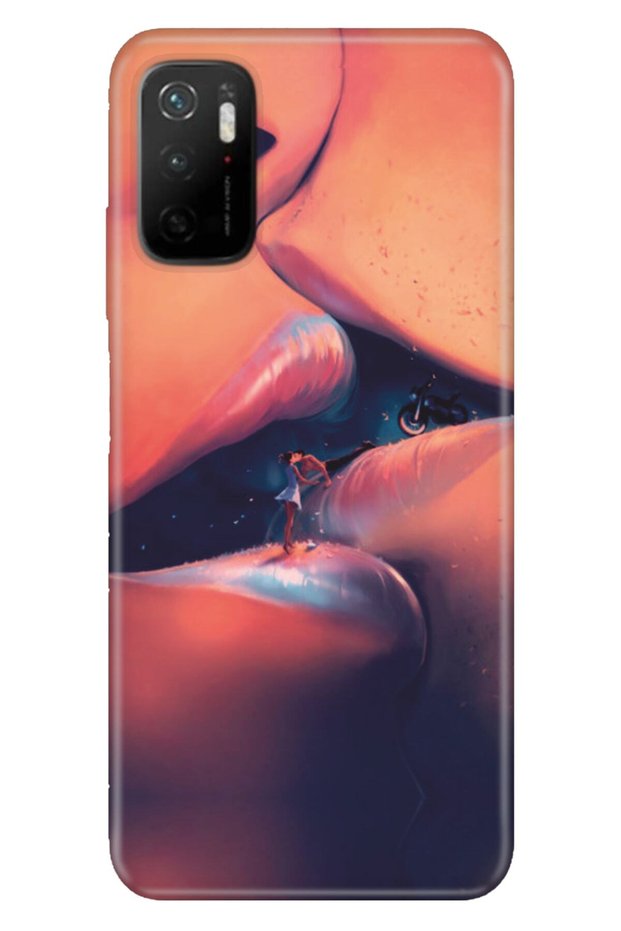 حافظة هاتف Xiaomi Redmi Note 10 5G من السيليكون Tioserisi رومانسية