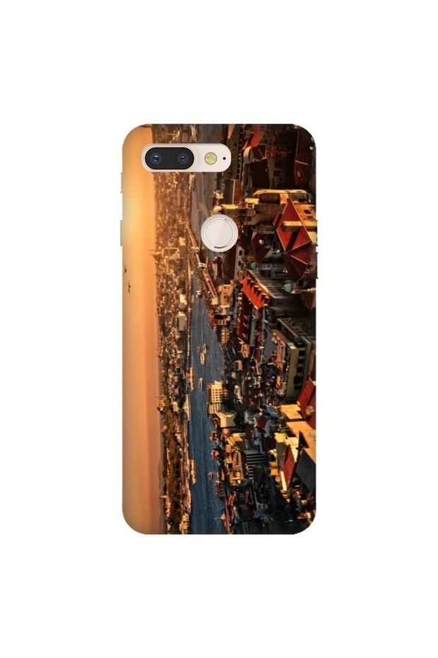 Gm 9 Pro Compatible Case 0.4mm Laser Cut Silicone Cover Sunset Istanbul