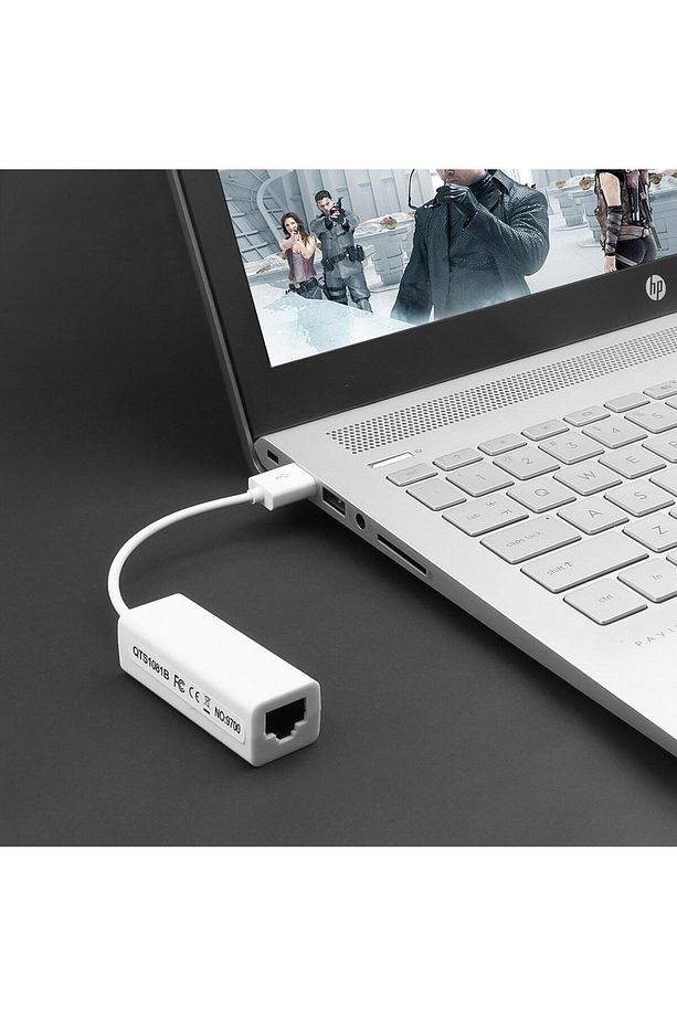 Usb 2.0 Harici Ağ Kartı Usb Ethernet Adaptörü To Rj45 Lan Ethernet 10/100mbps Bilgisayar Pc Çevirici - 8