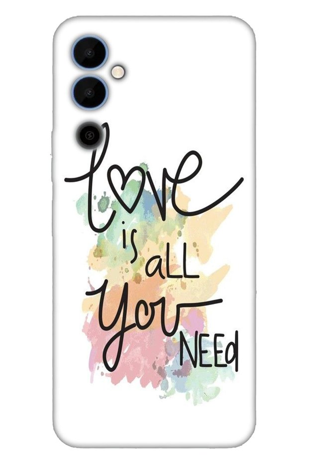 Pova Neo 2 Case Silicone Patterned Illustrated Uv Cover Love Is All