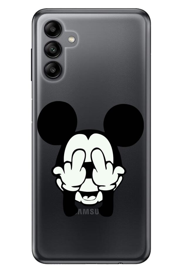 Samsung Galaxy A04S Case Silicone Moderna Patterned Mickey Character