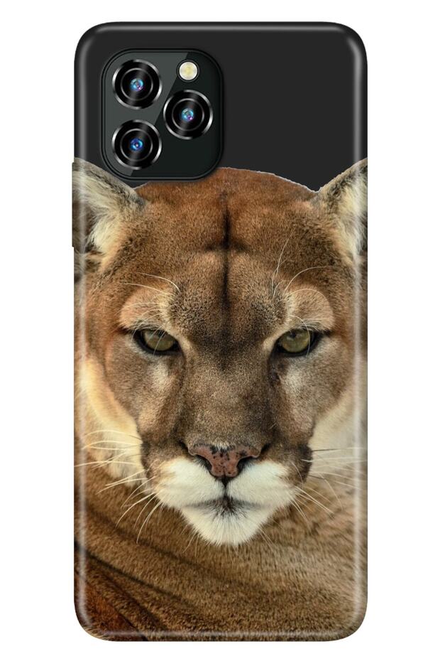 C21 Pro Case Silicone Patterned Illustrated Uv Cover Noble Lion Tiger