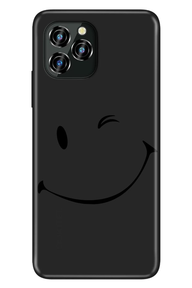 C21 Pro Case Silicone Patterned Illustrated Uv Cover Smile