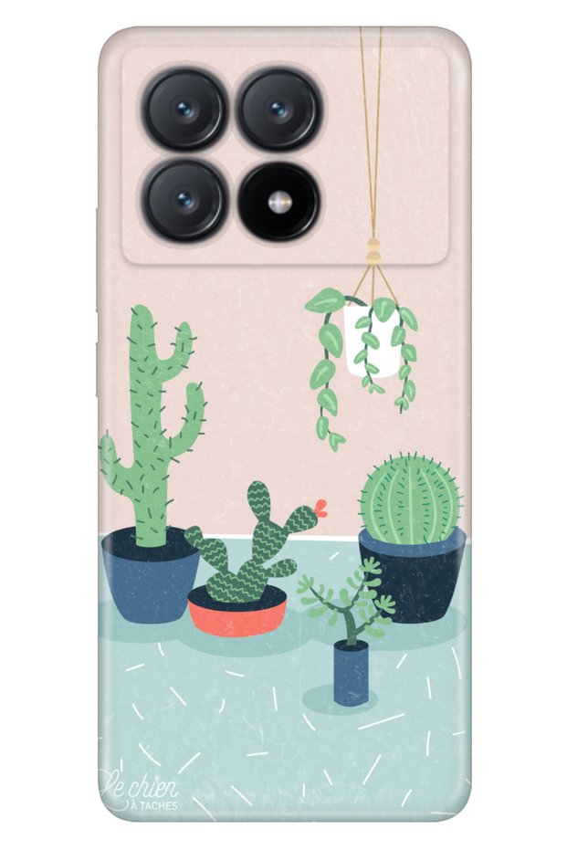 X6 Pro 5g Compatible Case Picture Printed Nano Silicone Cactus Co