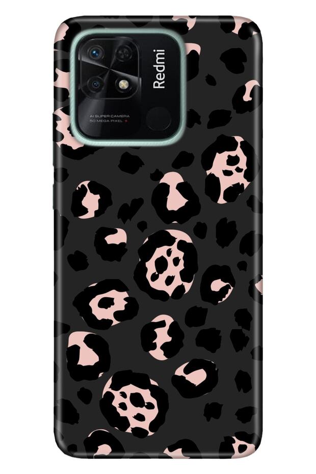 Xiaomi Redmi 10C Case Silicone Tioserisi Patterned Picture - Leopard