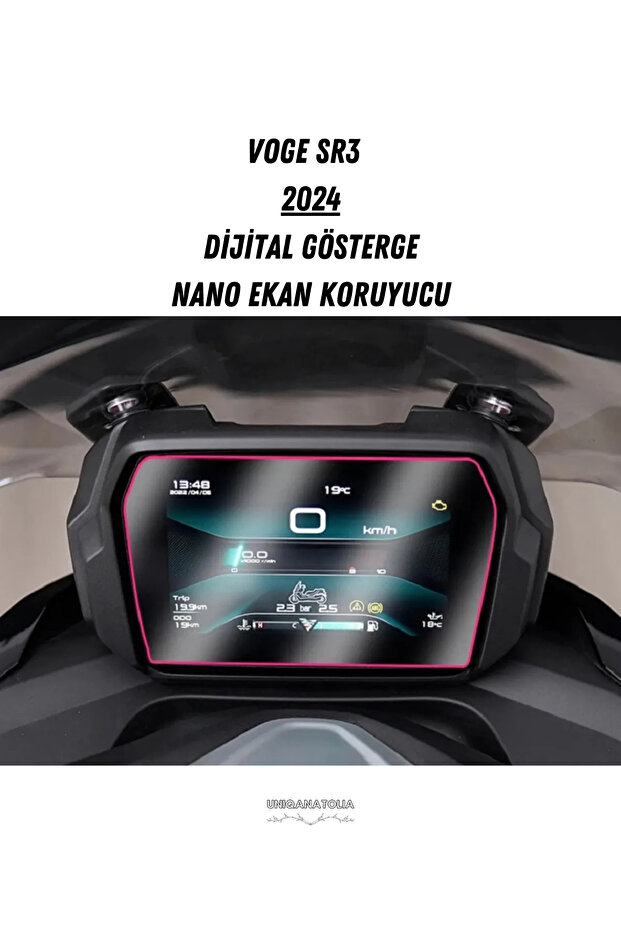 Voge Sr3 2024 Digital Display Compatible Nano Screen Protector