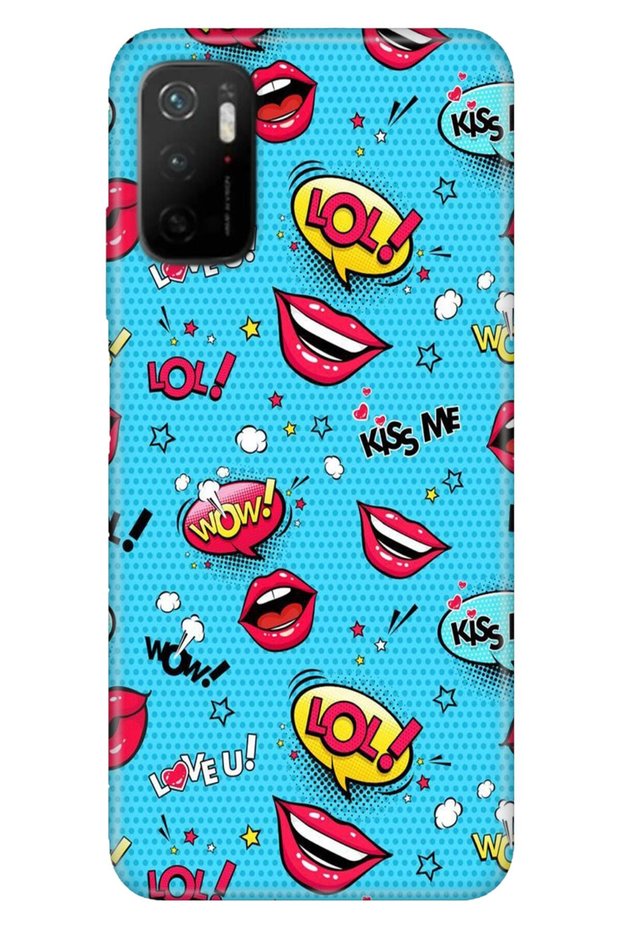 Xiaomi Redmi Note 11Se Case Silicone Tioserisi Kiss Me Woww