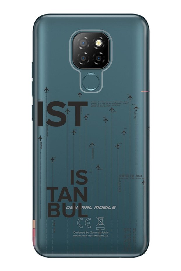 Gm 20 Compatible Case 0.4mm Laser Cut Silicone Cover Istanbul Fly