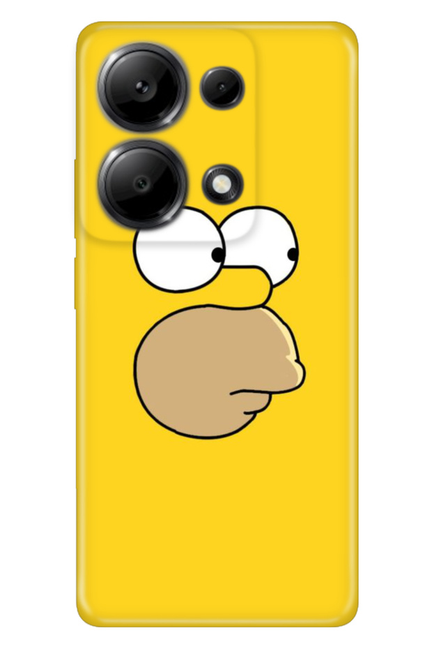 M6 Pro 4.5g Compatible Case Pictorial Printed Xiaomi Silicone Simpson