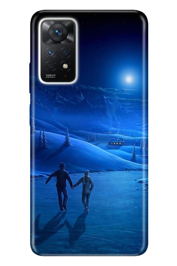 Xiaomi Redmi Note 11 Pro 5g Compatible Case 0.4mm Laser Cut Silicone Cold Love