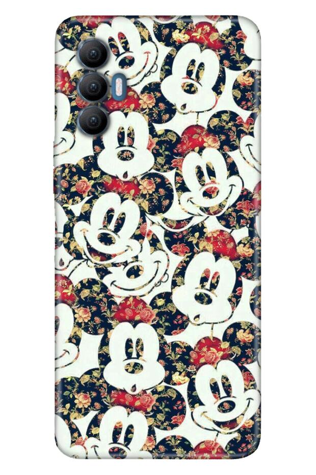 Spark 8 Pro Case Silicone Tioserisi Patterned Picture - Mouse