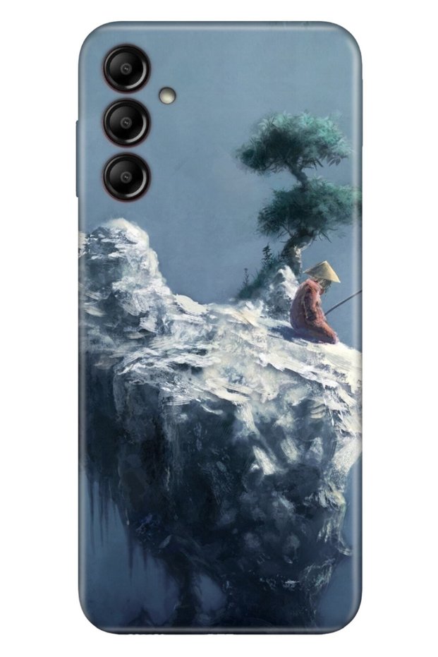 Samsung Galaxy A54 Case Silicone Patterned Illustrated Uv Cover Far East