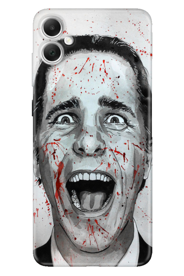Case for Samsung Galaxy A06 A06 Patterned Printed Silicone American Psycho