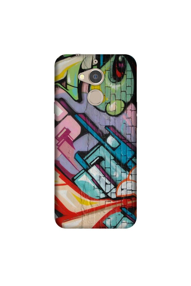 Gm 8 Case 0.4mm Laser Cut Silicone Cover Graffiti Wall