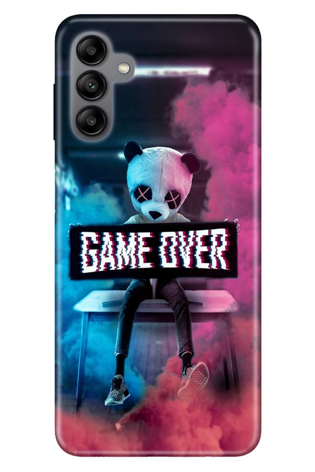 Game over for Samsung Galaxy A04S Case Silicone Moderna Patterned