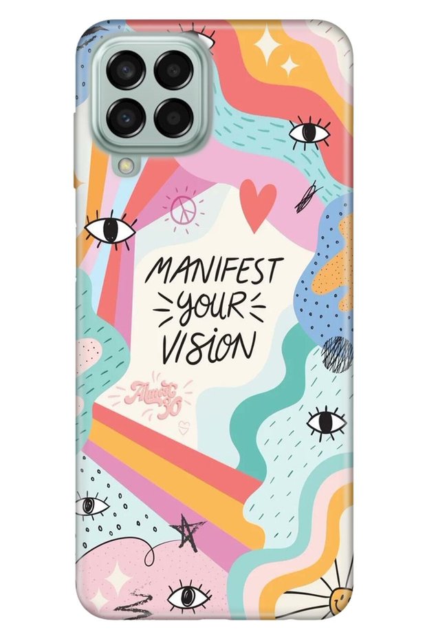 Samsung Galaxy M33 Compatible Case 0.4mm Laser Cut Silicone - Manifest Your Vision