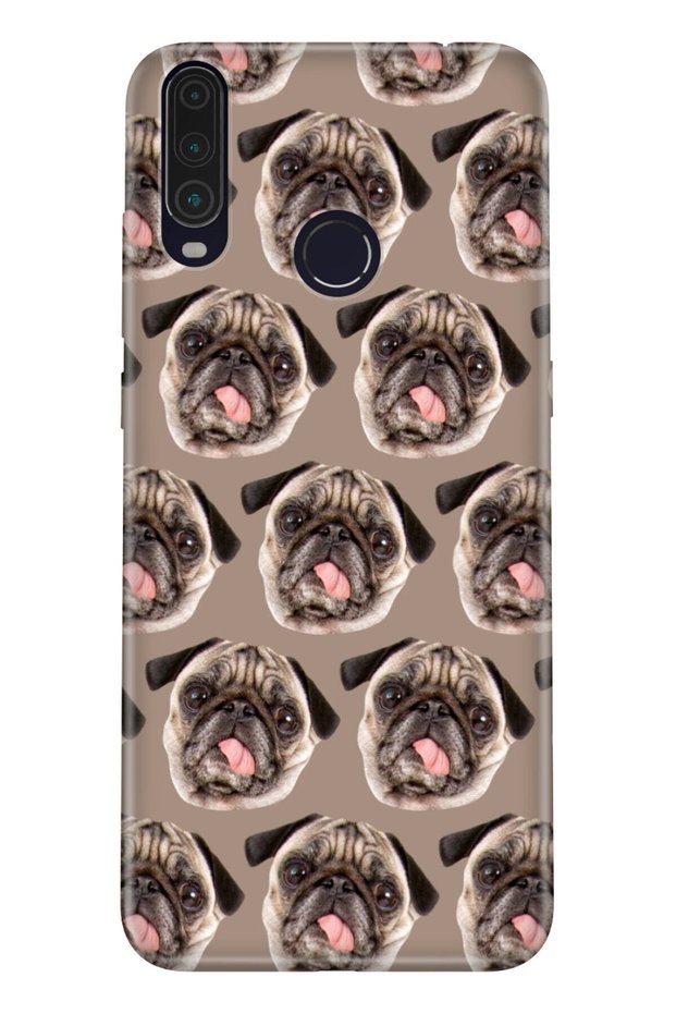 Gm 20 Pro Case 0.4mm Laser Cut Silicone Cover Pug Pug Dog