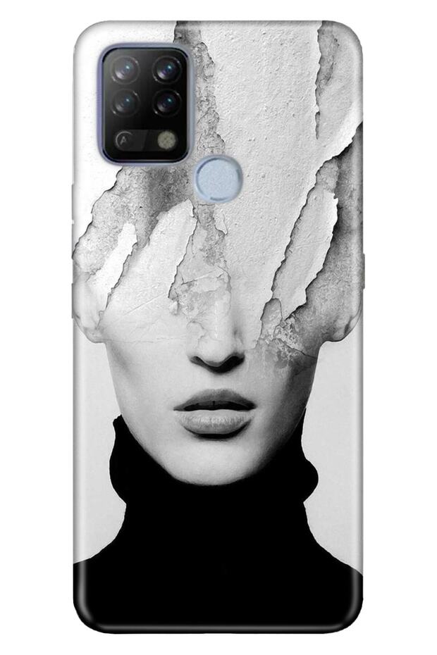 Pova Compatible Case Silicone Moderna Patterned Art Girl
