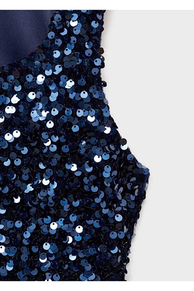 Askıları pullu bluz - 7