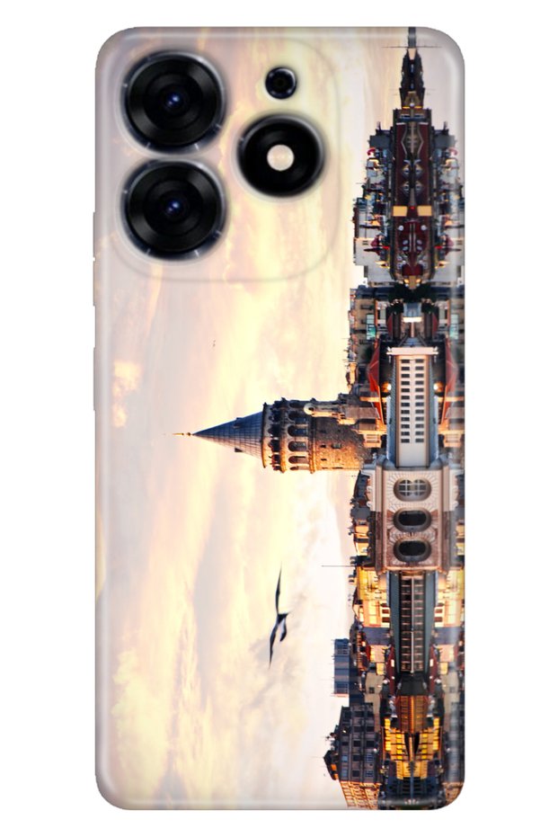 Spark 20 Pro 5g Compatible Case Patterned Printed Silicone Yeditepe