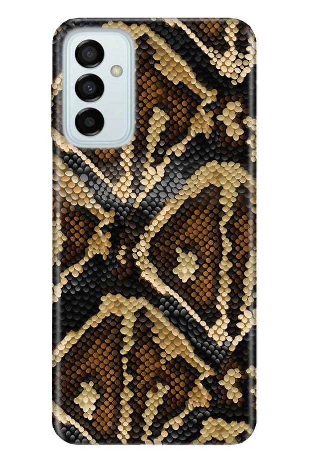 Galaxy M23 Compatible Case 0.4mm Laser Cut Silicone Cover Anaconda